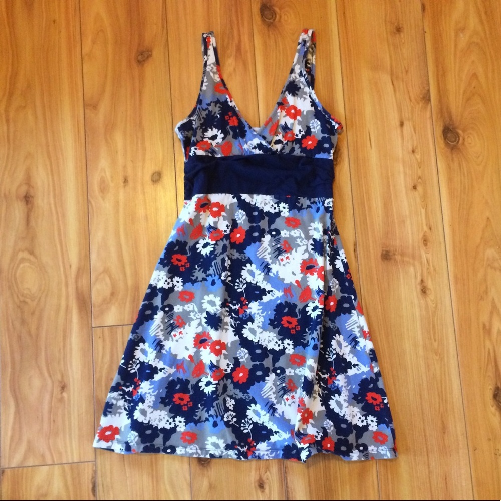 Cute Patagonia floral organic cotton dress